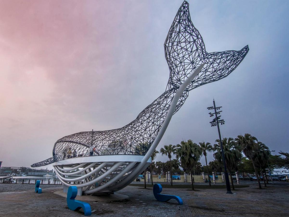 Crowne Plaza Tainan By Ihg Hotel Exterior photo The Whale sculpture at the entrance of the park